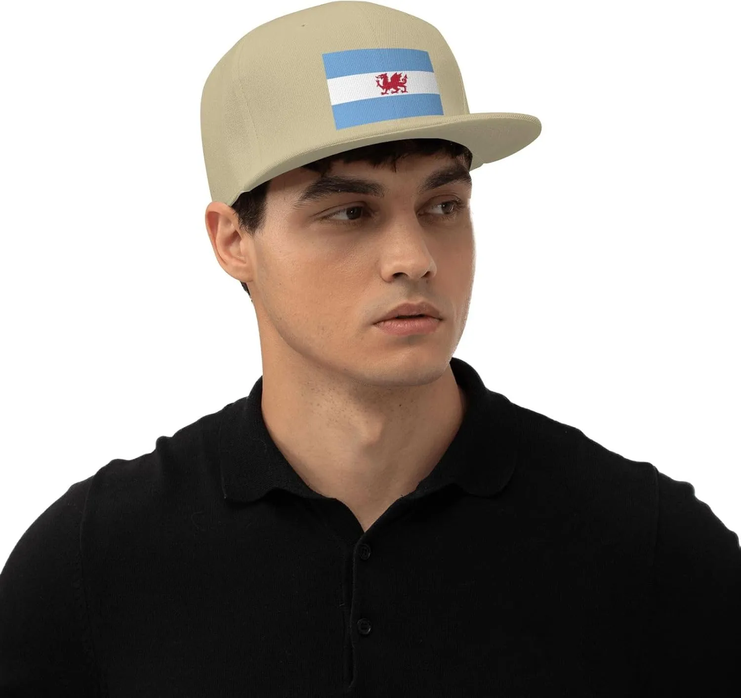 Flag of The Welsh Colony in Patagonia Baseball Cap for Men Women Snapback Hat Trucker Flat Bill Caps Sun Hat