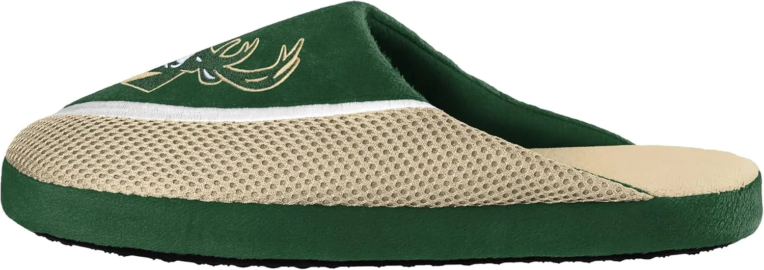 FOCO Men's NBA 2022 Big Logo Color Edge Slipper