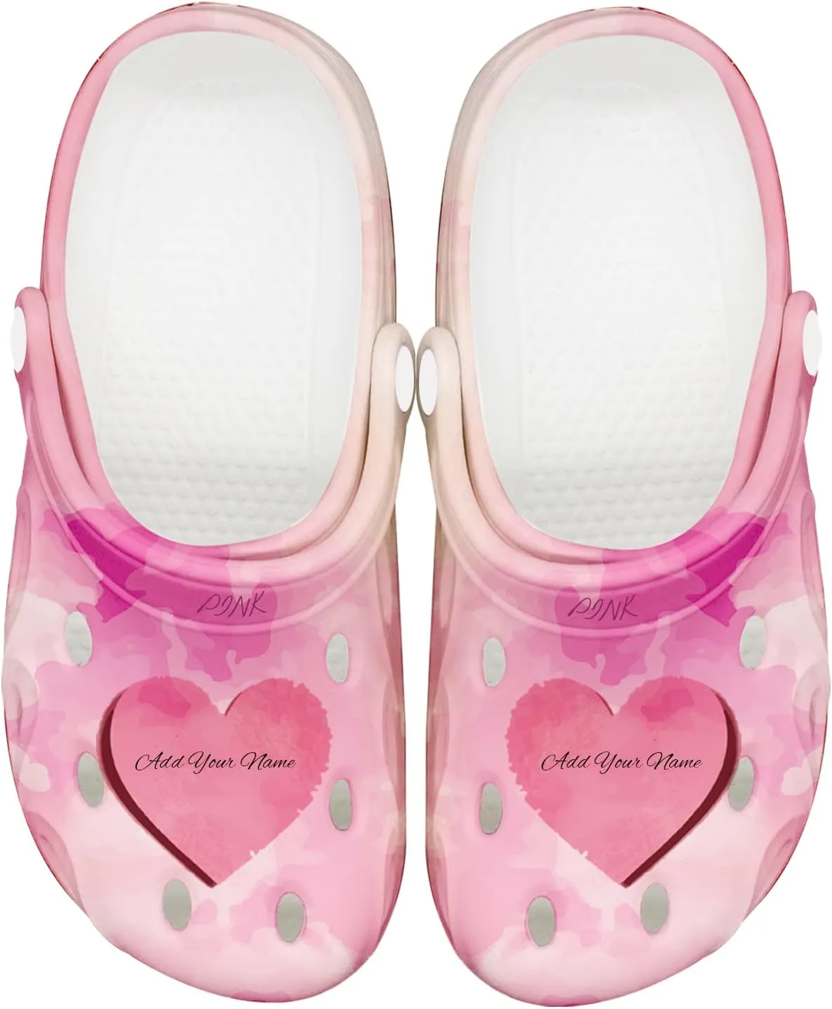 FolHaoth Personalized Photo and Text Womens Mens Clogs Custom Pet Face Name Summer Slippers Garden Shoes Cat Dog Face Custom Funny Clog Gifts for Friends, Lover, Oneself