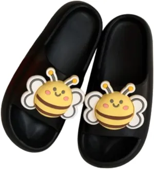 FoRes Multi Colored Cute Kawaii Bumble Bee Pillow Slipper Cloud Slides Non-Slip Summer Slipper