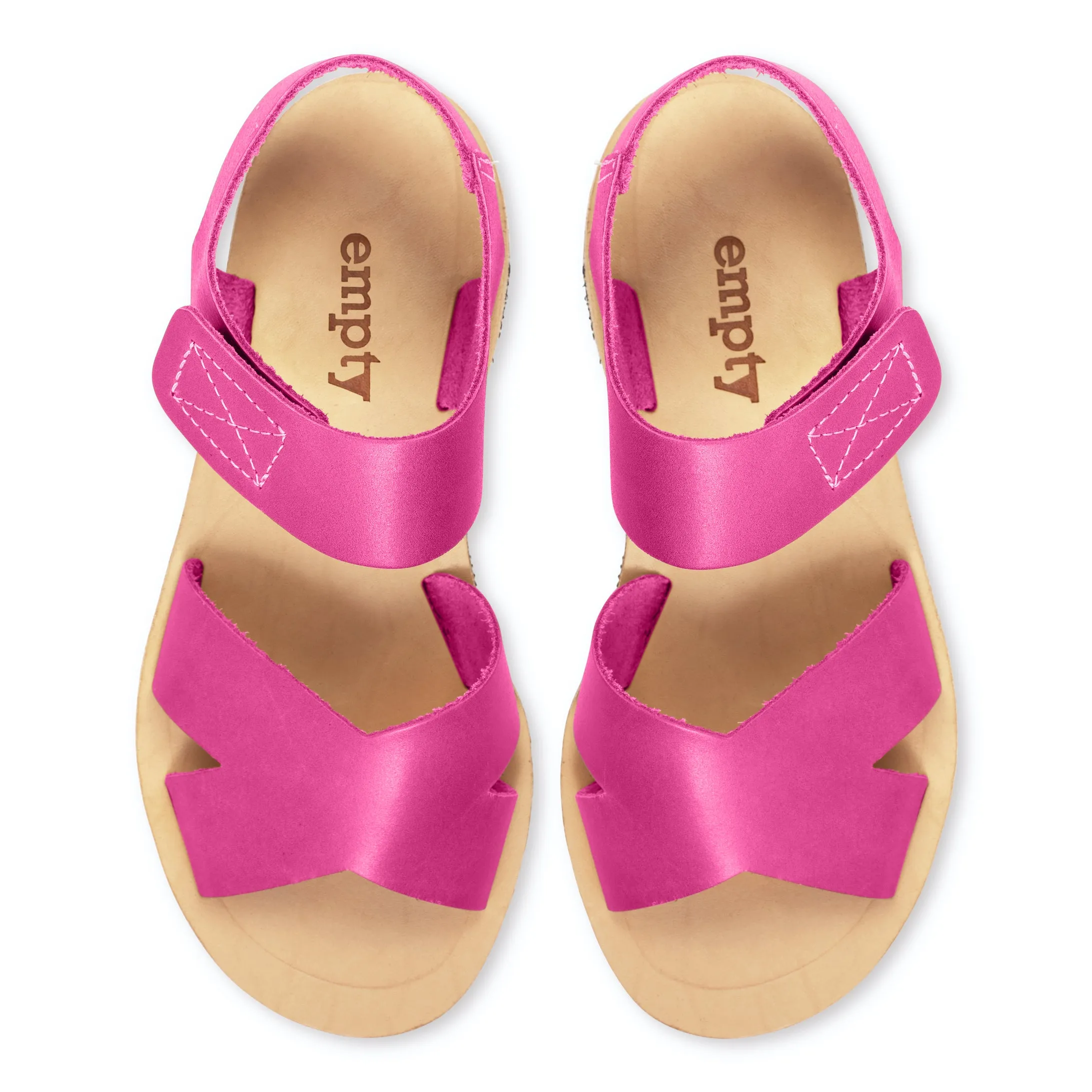 Frances Leather Sandal - Pink
