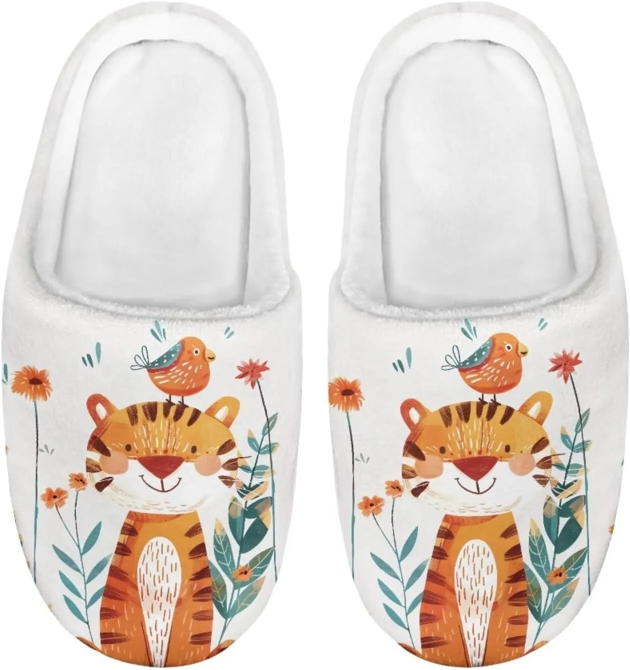 Fuzzy Slipper for Girls Boys Little Big Toddler Unisex Kids Washable Lightweight Warm