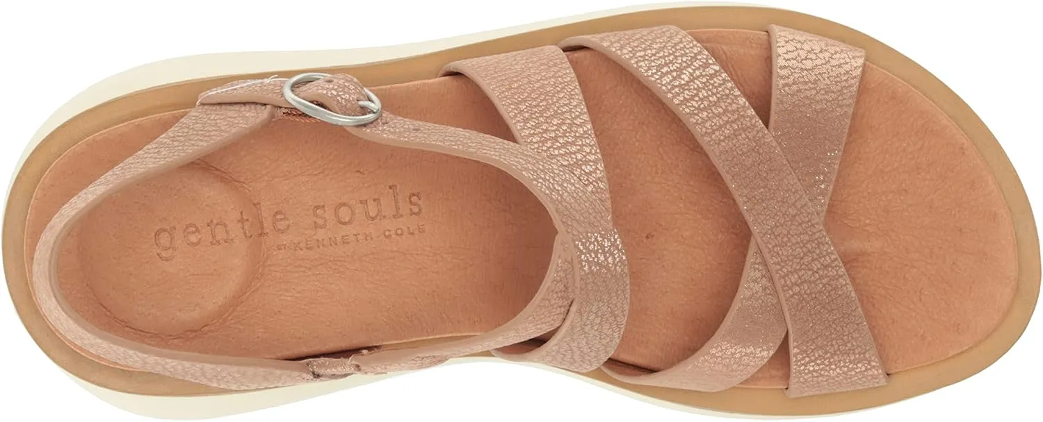 Gentle Souls by Kenneth Cole Women's Rebha Flat Sandal
