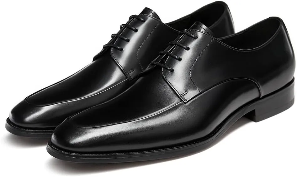 GIFENNSE Mens Oxford Shoes Leather Dress Shoes for Men