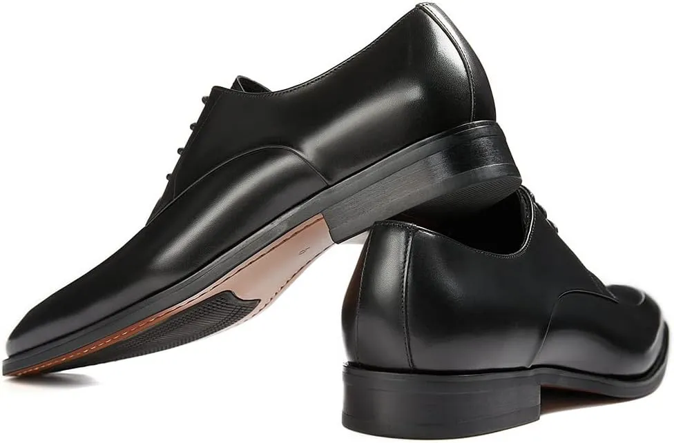 GIFENNSE Mens Oxford Shoes Leather Dress Shoes for Men