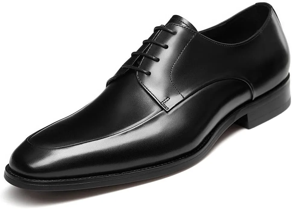 GIFENNSE Mens Oxford Shoes Leather Dress Shoes for Men