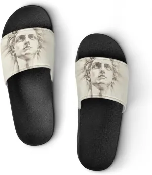 Greek God Helios Slippers Indoor Outdoor Unisex House Slipper Shower Slippers Non-Slip Open Toe Shoes