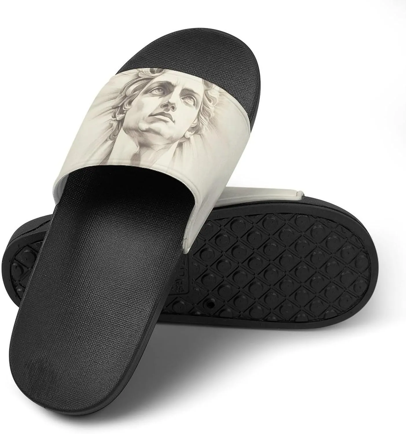 Greek God Helios Slippers Indoor Outdoor Unisex House Slipper Shower Slippers Non-Slip Open Toe Shoes