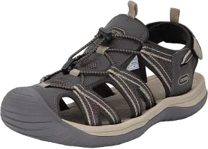 GRITION Mens Outdoor Hiking Sandals Summer Beach Closed Toe Water Sandal Waterproof Comfortable Fisherman Adventures Sport Athletic Walking Traveling Shoes Sandles
