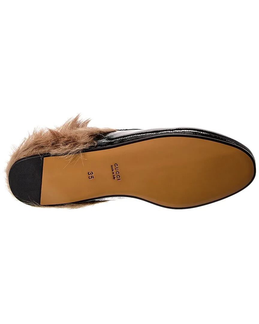 Gucci Princetown Patent Slipper