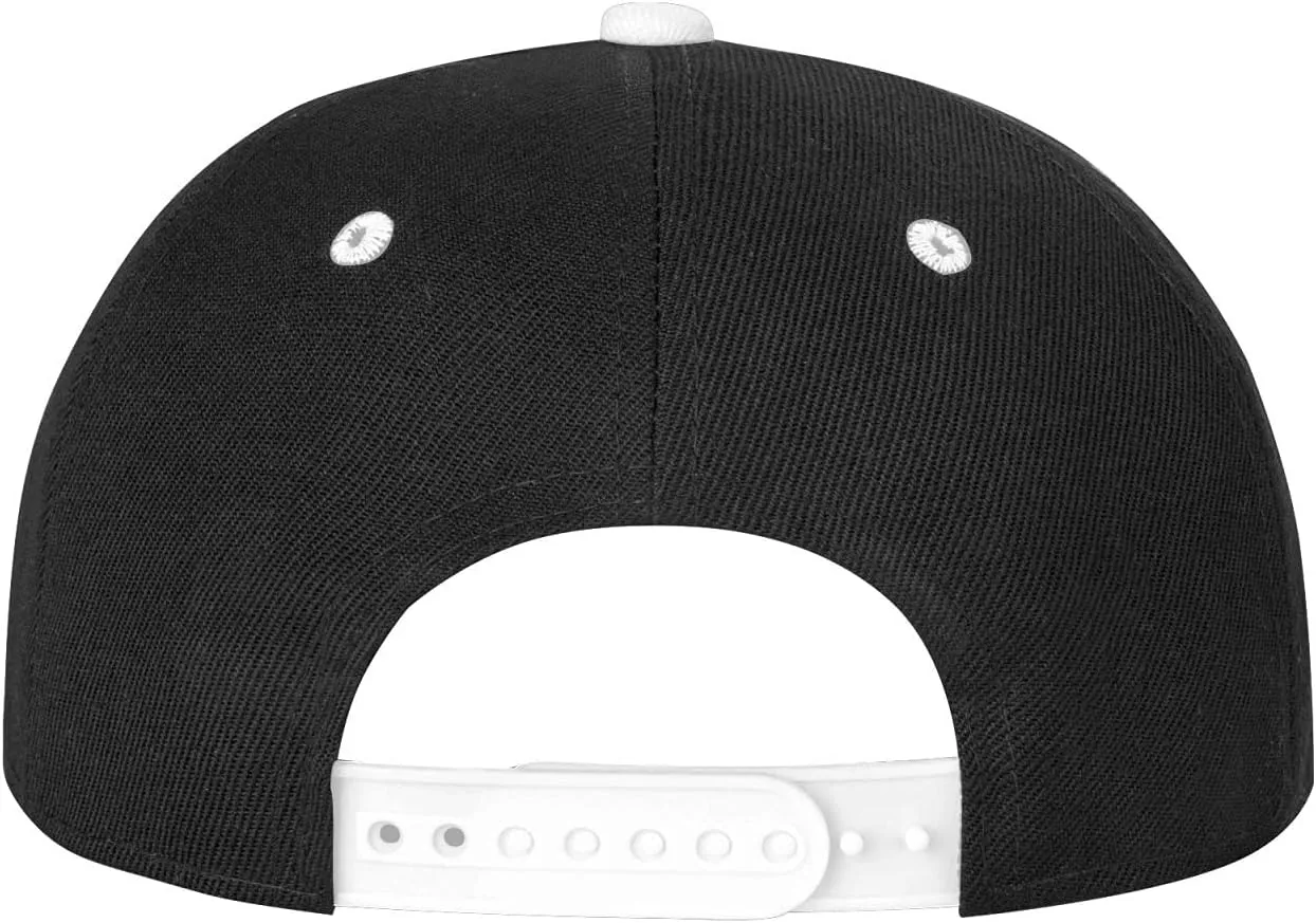 Gypsy Fortune Teller Snapback Hats for Men Women Hat Baseball Cap Flat Bill Visor White Hat