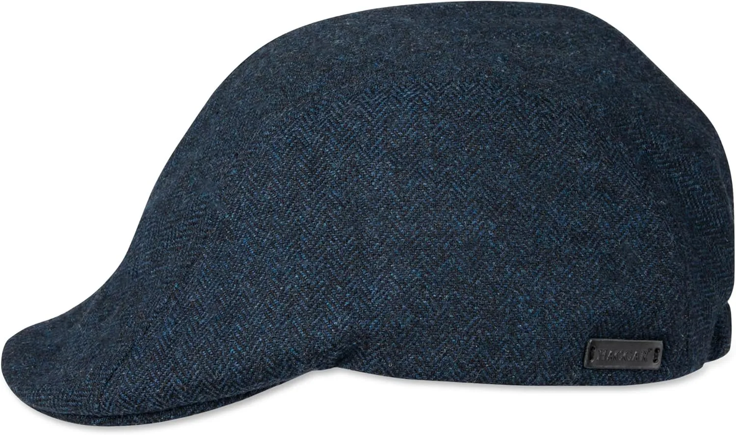 Haggar Men's Brushed Herringbone Flat Cap Ivy Hat