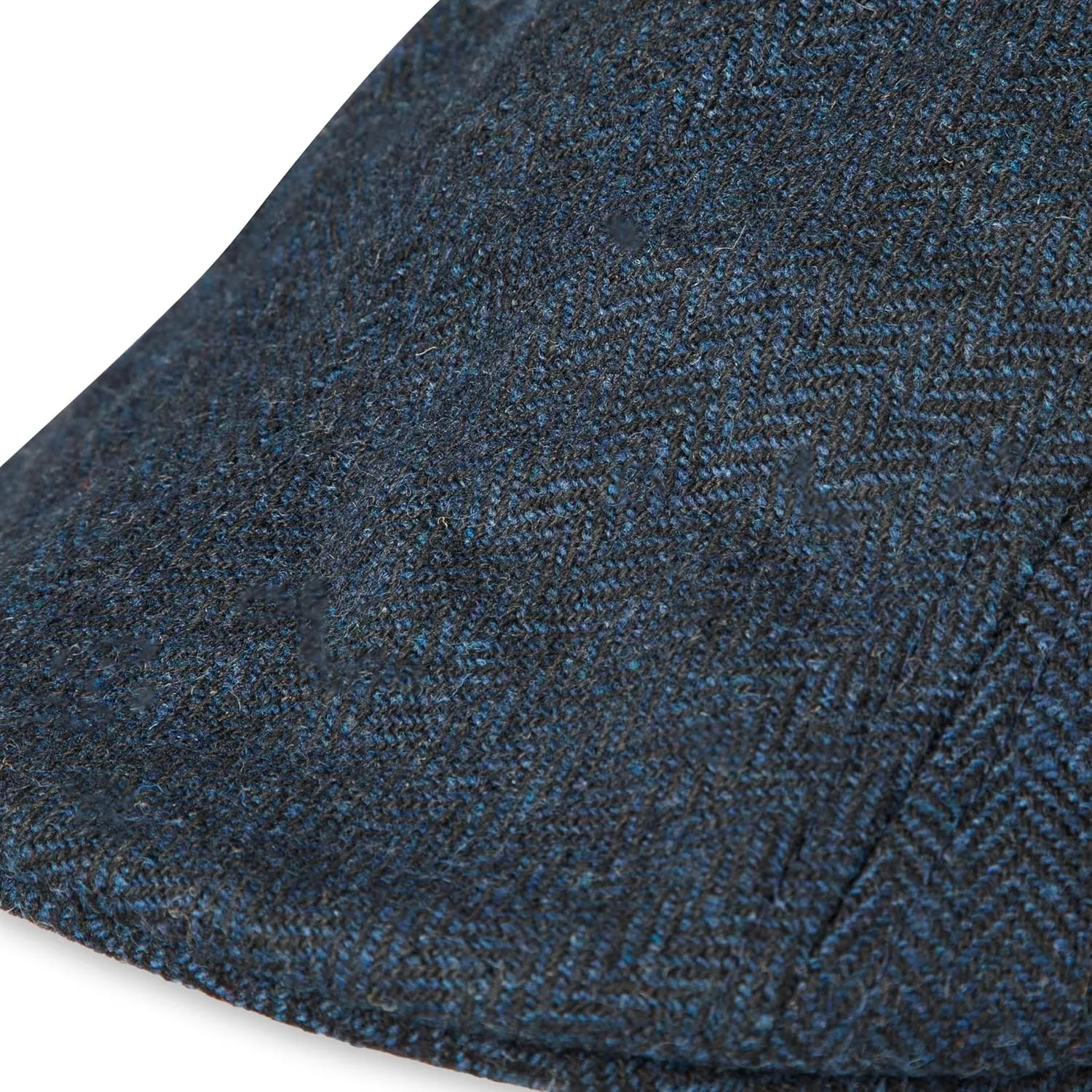 Haggar Men's Brushed Herringbone Flat Cap Ivy Hat