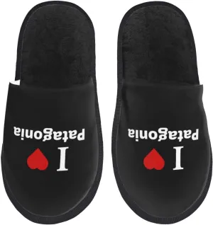 I love Patagonia Slippers For Women Men Cozy Indoor And Outdoor Slip On Slippers Fuzzy House Shoes