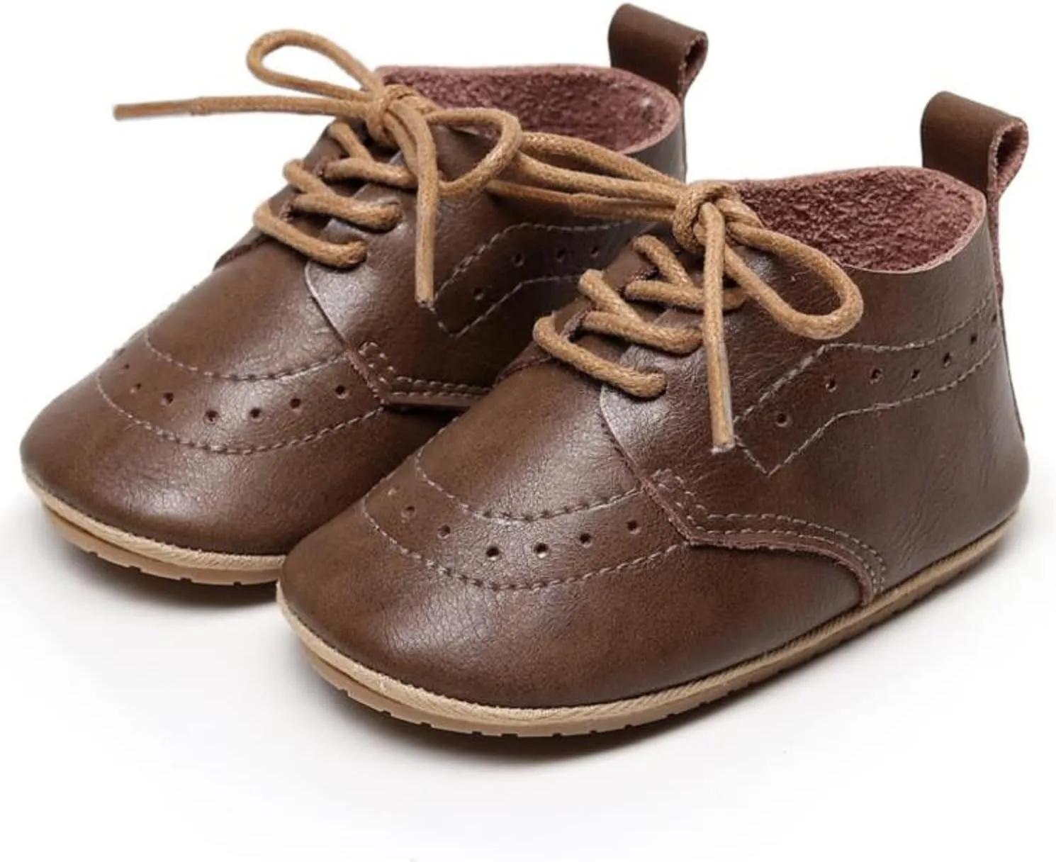 Infant Baby Boys Girls Leather Loafers Comfort Oxford Dress Wedding Shoes First Walker Outdoor Shoes Crib Shoes