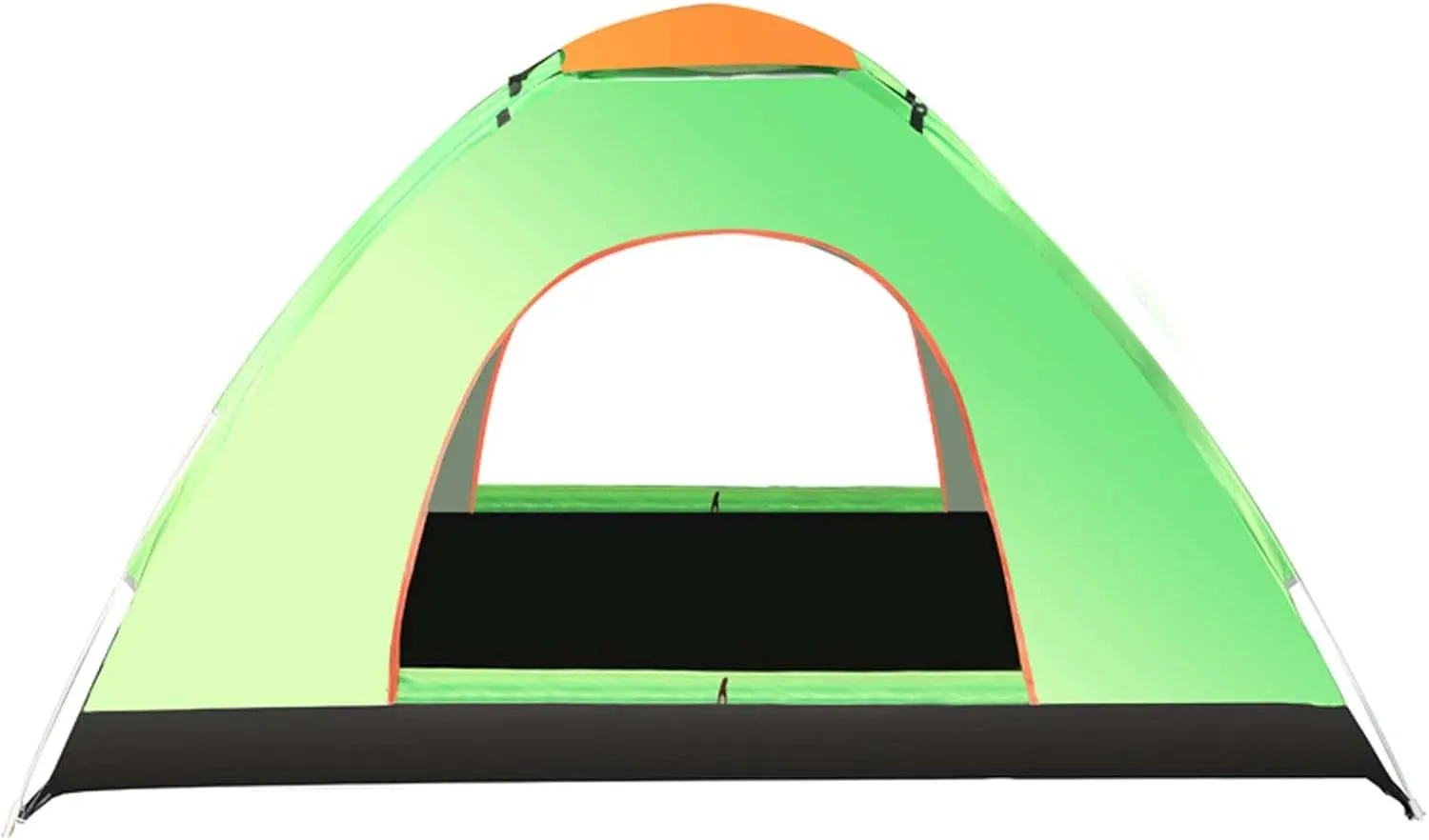 Instant Pop Up Family Camping Tent 4 Person Portable Tent Waterproof Windproof Backpacking Tent with Double Door
