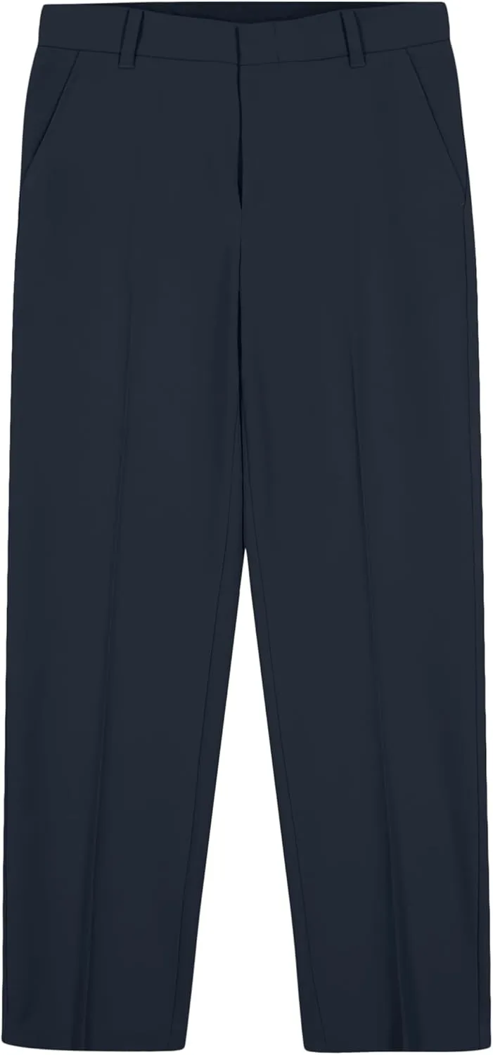 IZOD Boys' Bi-Stretch Flat Front Dress Pant