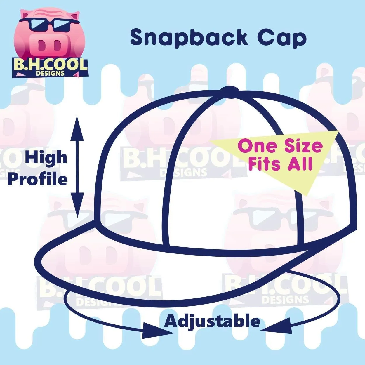 #jayz - Yupoong 6089 Structured Flat Bill Hat | Trendy Baseball Cap for Men and Women | Modern Cap in Snapback Closure