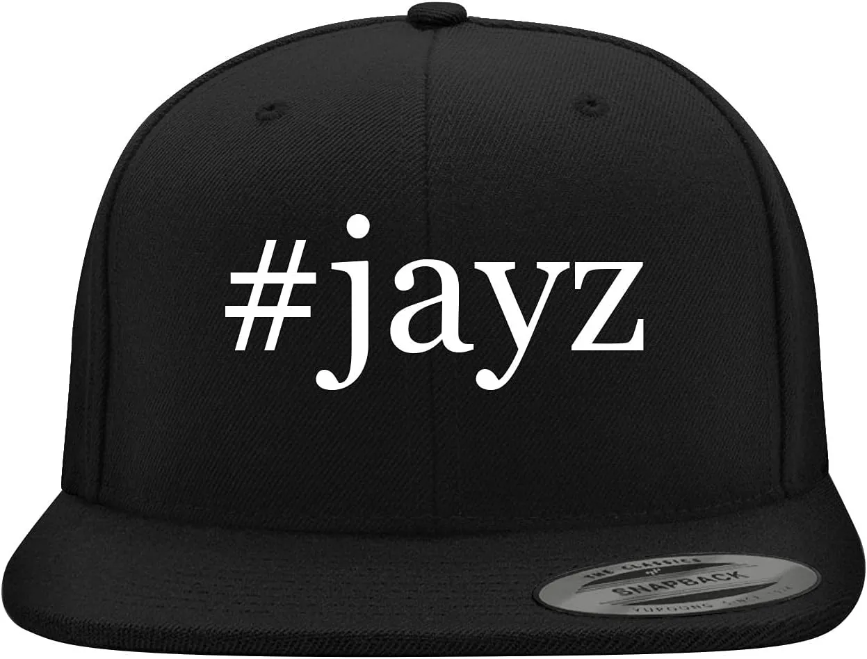 #jayz - Yupoong 6089 Structured Flat Bill Hat | Trendy Baseball Cap for Men and Women | Modern Cap in Snapback Closure