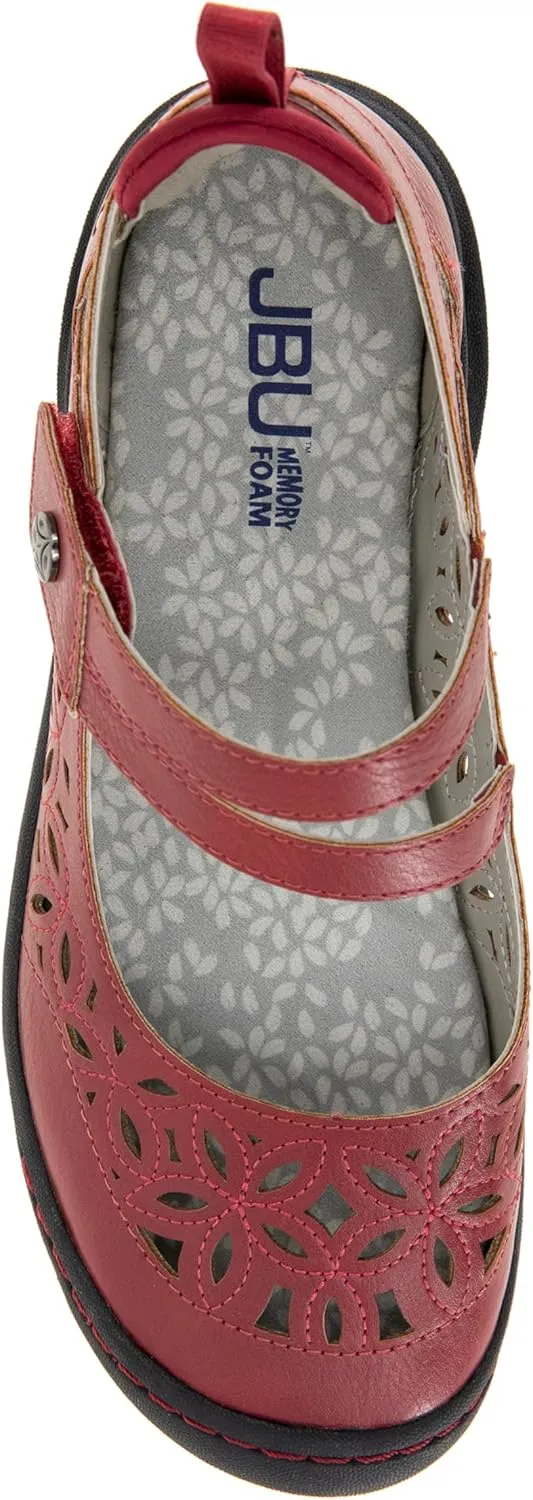 JBU by Jambu Women's Bellerose Encore Mary Jane Flat