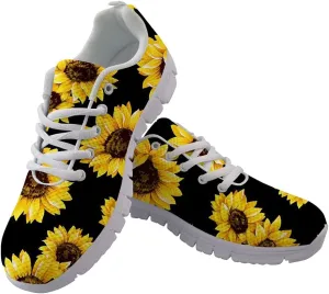 Jeiento Women Trainers Sports Running Shoes Causal Travel Walking Flat Shoe Lace-up Breathable for Lady Teenager Girls