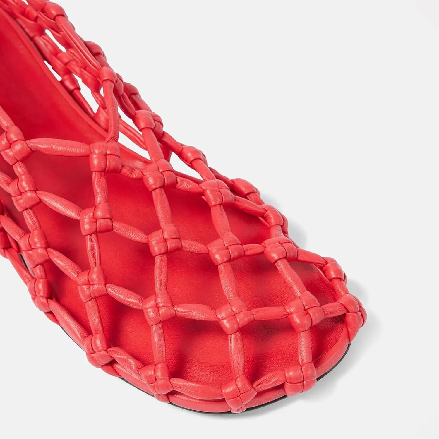 Jelly Mesh Ballet Flats for Women Woven Summer Beach Ballerina Flat Sandals Cute Comfortable Casual Slip on Mary Jane Shoes