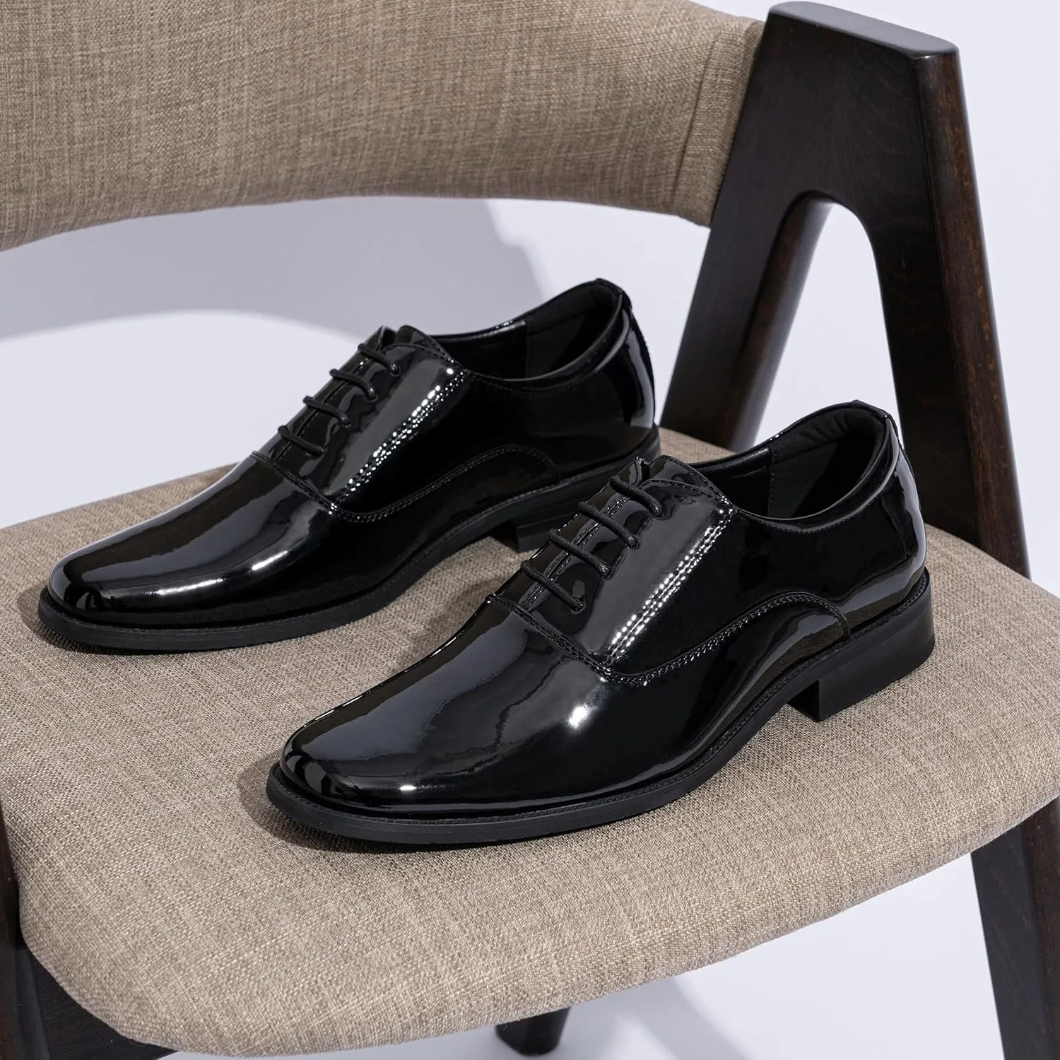 Jousen Mens Dress Shoes Formal Business Oxford Shoes for Men Tuxedo Dress Shoes for Men