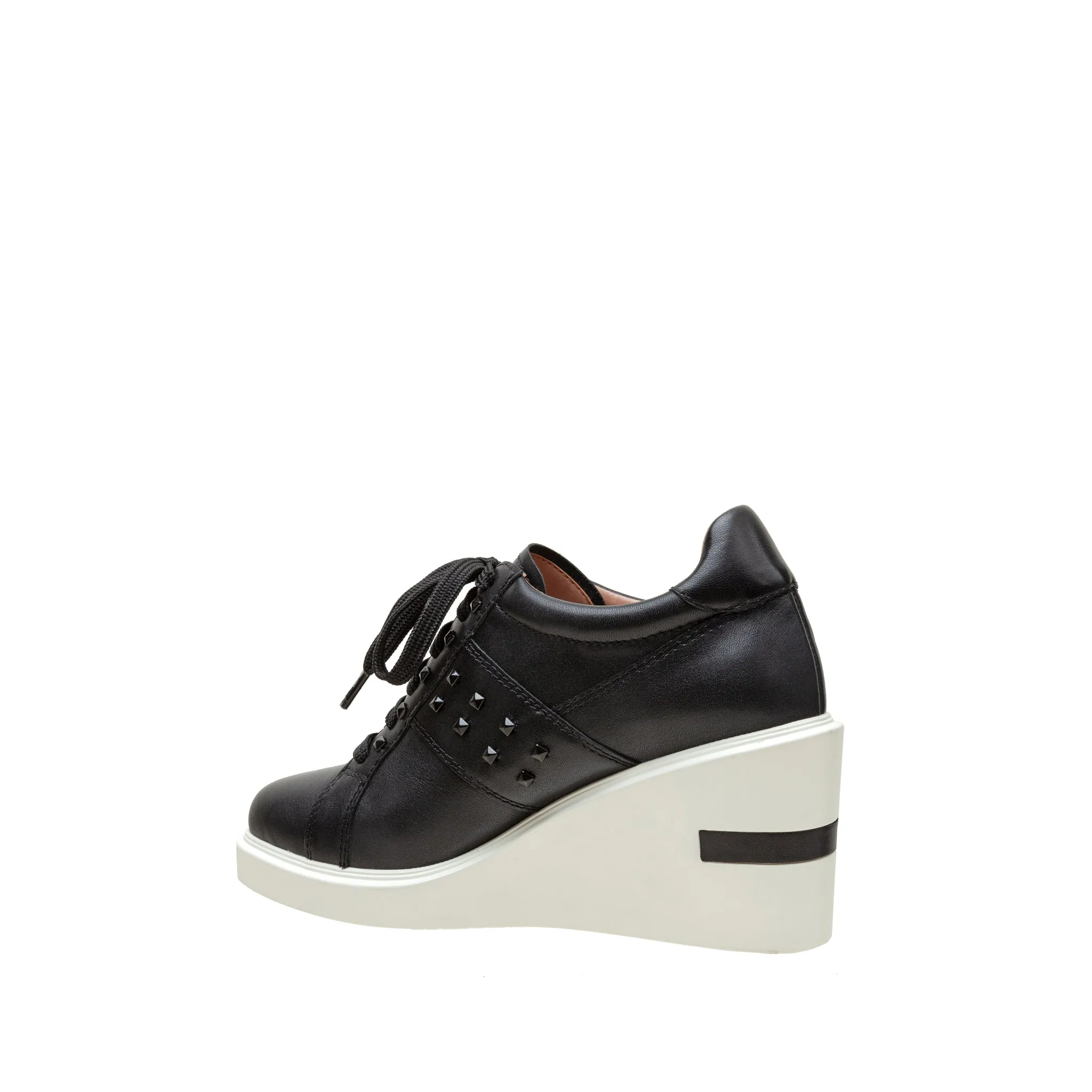 KATIA | Lace-Up Platform Sneaker Wedges