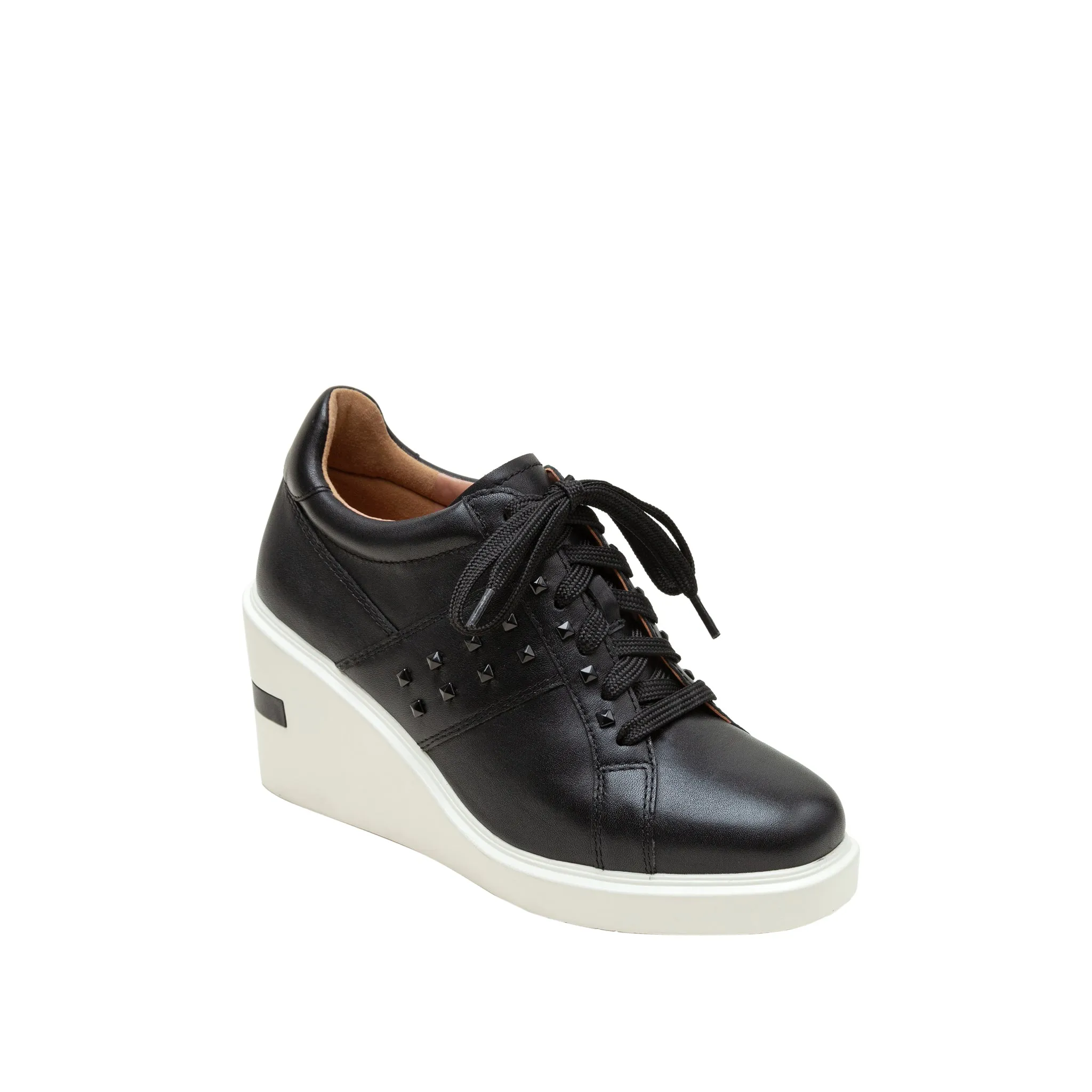KATIA | Lace-Up Platform Sneaker Wedges