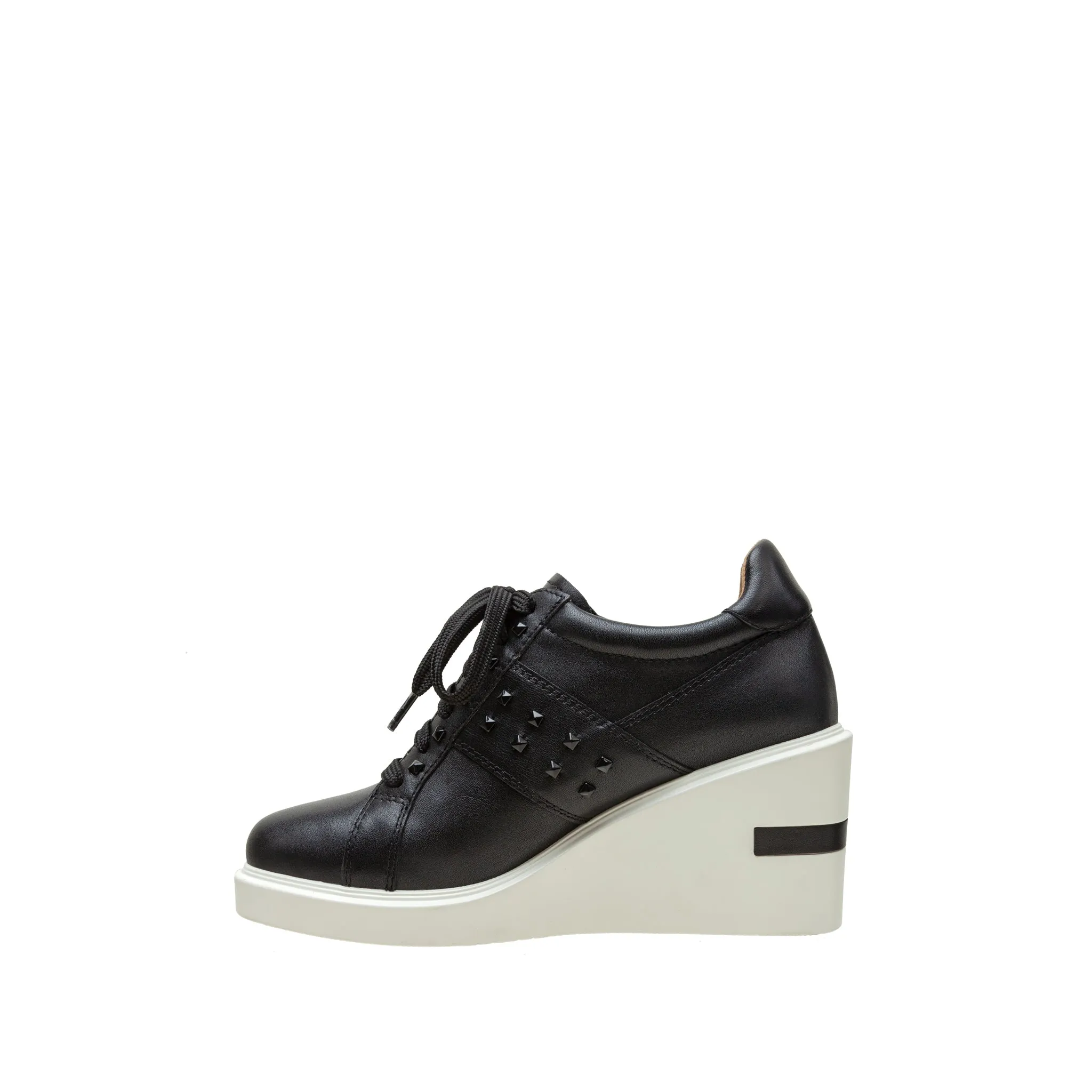 KATIA | Lace-Up Platform Sneaker Wedges