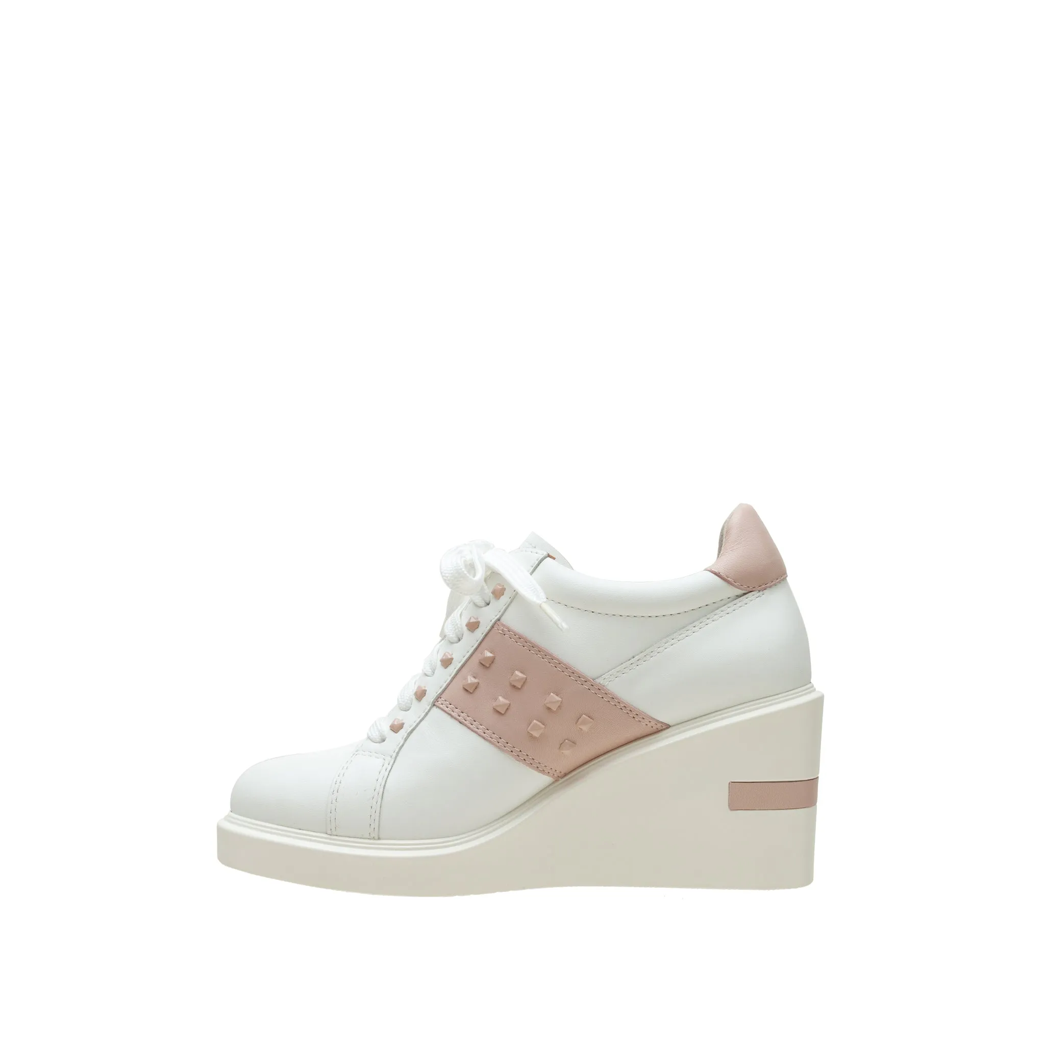 KATIA | Lace-Up Platform Sneaker Wedges