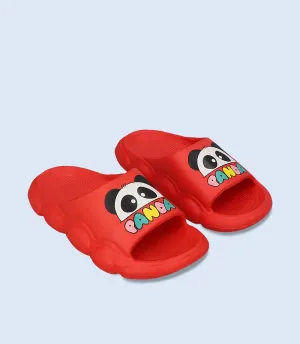 KB0212-RED-Boy Casual Slipper