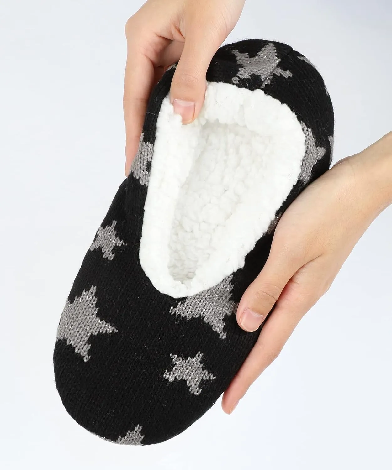 Keyela Slipper Socks for Women Grippers- House Slippers for Women Indoor -Non Slip Socks- Fuzzy Cute Animal Women's/Ladies Slippers-Holiday Gifts for Her/Mother's