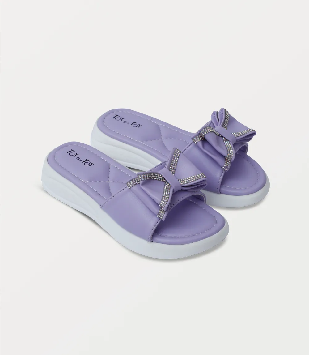KG0206-LILAC-Girl Slipper