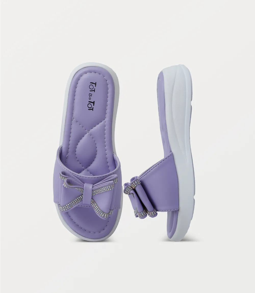 KG0206-LILAC-Girl Slipper