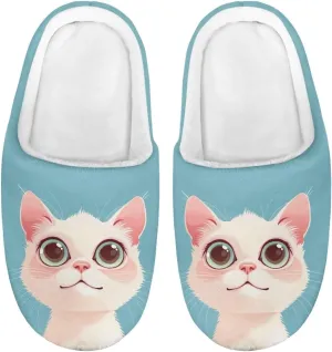 Kids Fluffy Slippers Girls Boys House Slippers Bedroom Non Slip Home Slippers Size 9-15