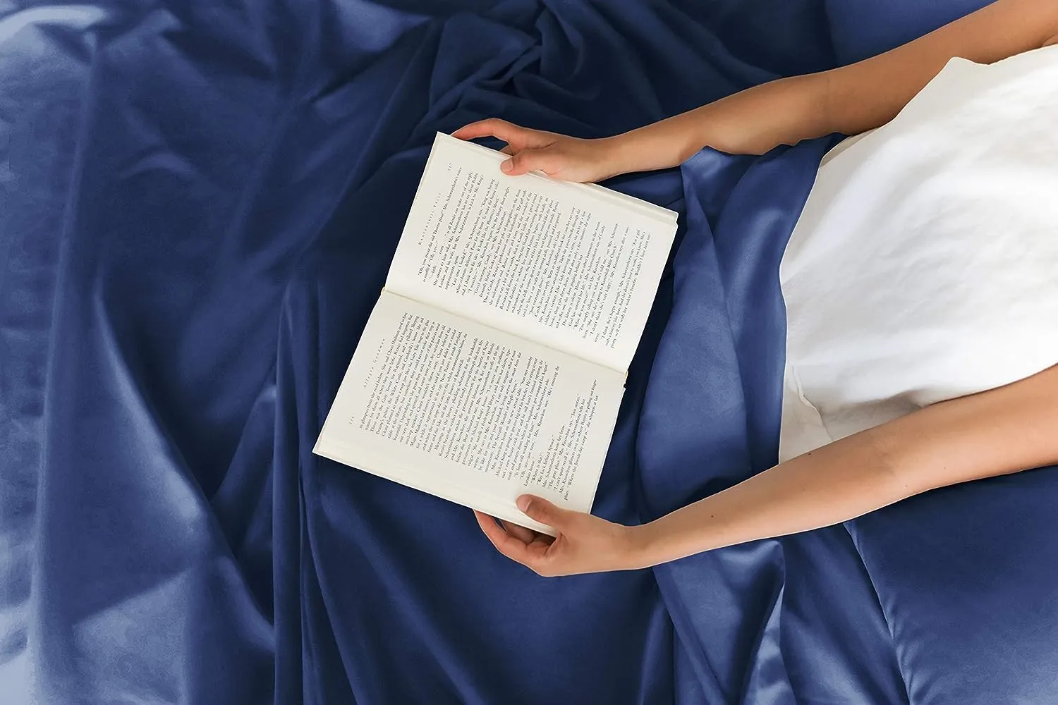 King 6 Piece Sheet Set - Comfy, Breathable & Cooling - Hotel Luxury Bedding for Women, Men, Kids & Teens - 1 Flat & 1 Fitted Sheet & 4 Pillowcases w/ Deep Pockets - Soft and Wrinkle Free - Navy Blue