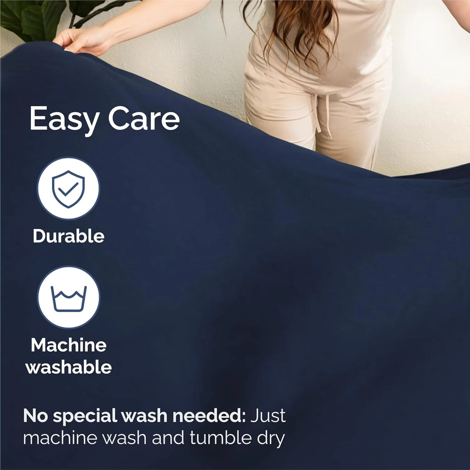 King 6 Piece Sheet Set - Comfy, Breathable & Cooling - Hotel Luxury Bedding for Women, Men, Kids & Teens - 1 Flat & 1 Fitted Sheet & 4 Pillowcases w/ Deep Pockets - Soft and Wrinkle Free - Navy Blue