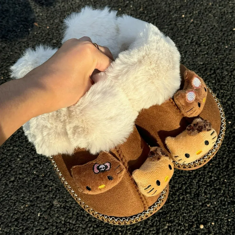 Kitty Cartoon Designed Slippers