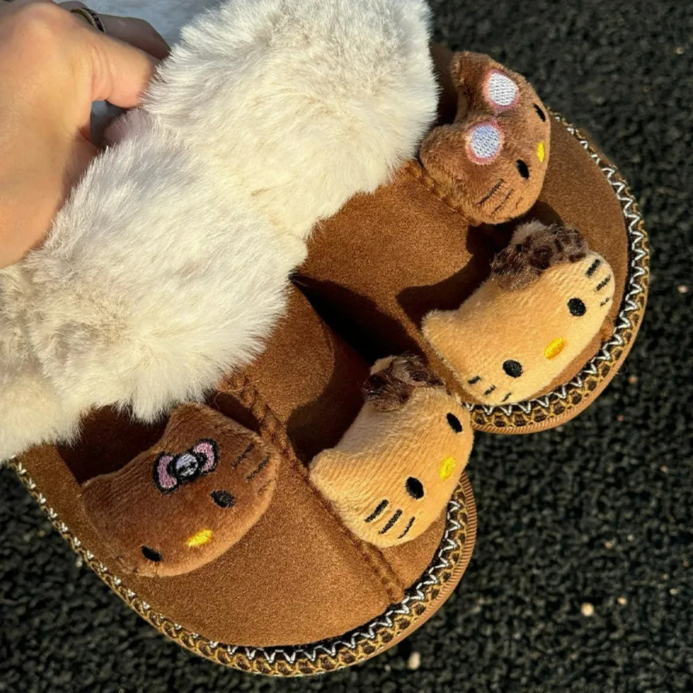 Kitty Cartoon Designed Slippers