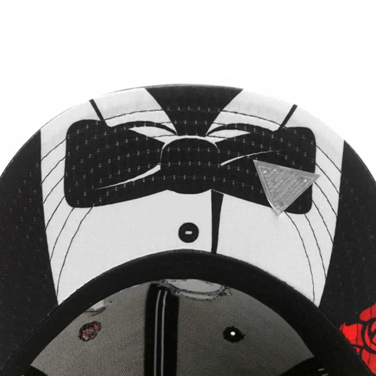 La Familia breathable flat brim snapback cap