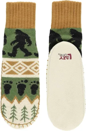 Lazy One Knitted Slippers, Cozy Slipper Socks for Women and Men