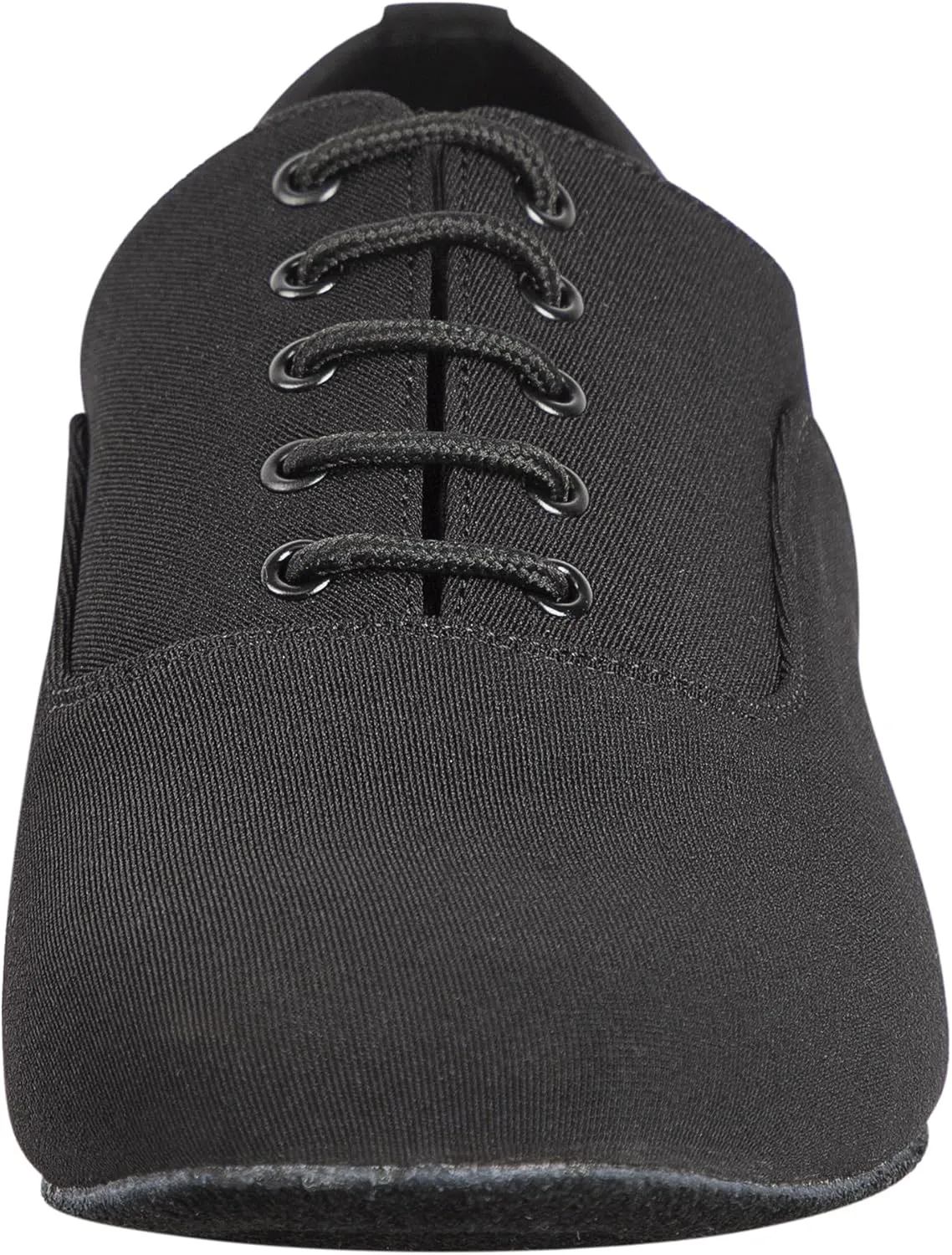 Linodes Breathable Oxford Men's Latin Dance Shoes 1 Inch Leather Sole Ballroom Salsa Tango Waltz Character Shoe