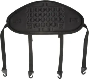 Lixada ​1pc Adjustable Kayaking Canoeing Sit On Top Kayak Seat Back Rest Seat Backrest Support Back Pad Band Antiskid Cushiony Black