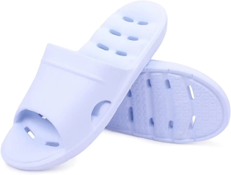 LM Women Shower Slippers Bathroom Slippers Sandals House Slippers Non Slip Shoes Dorm Shoes
