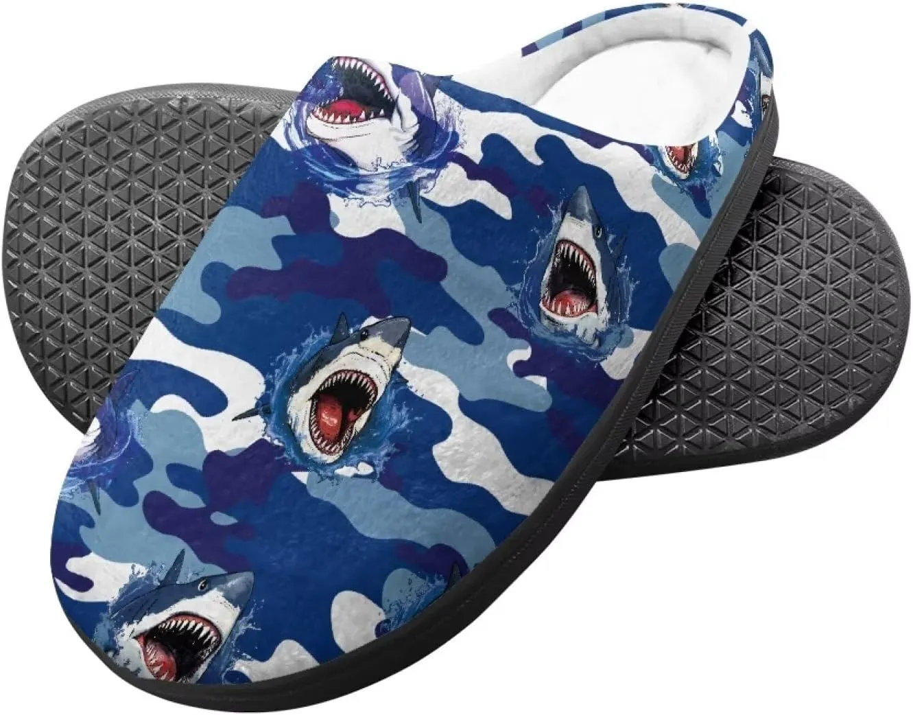 Lotusorchid Slippers for Kids Non Slip Fuzzy Warm Girls House Slipper Anti-Slip Boys Slippers Soft Bedroom Slipper
