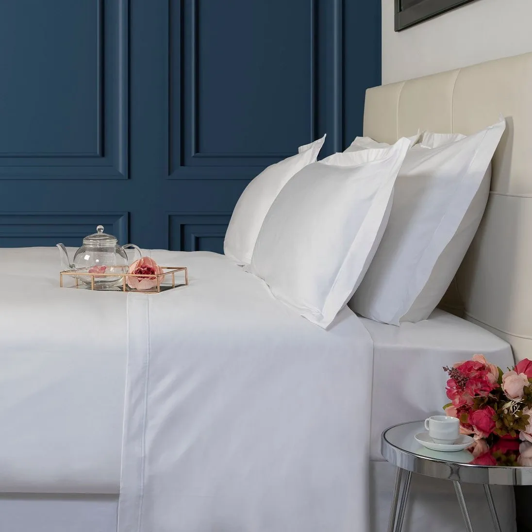 Luxury Egyptian 1000 Thread Cotton Sateen - Flat Sheet