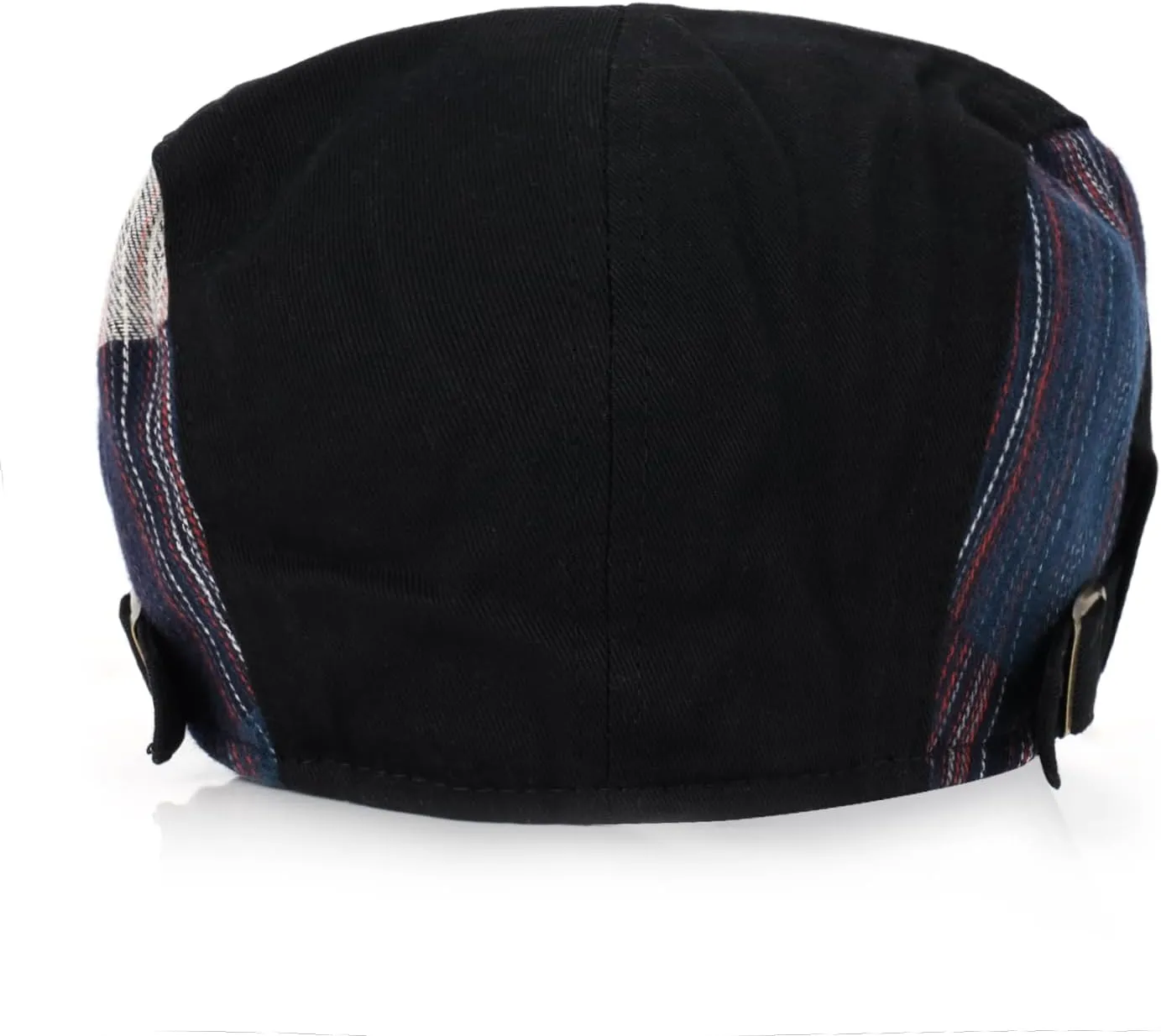 M MOACC Newsboy Cap for Men Beret Hat Cotton Buckle Adjustable Cabbie Gatsby Hats Driving Flat Caps