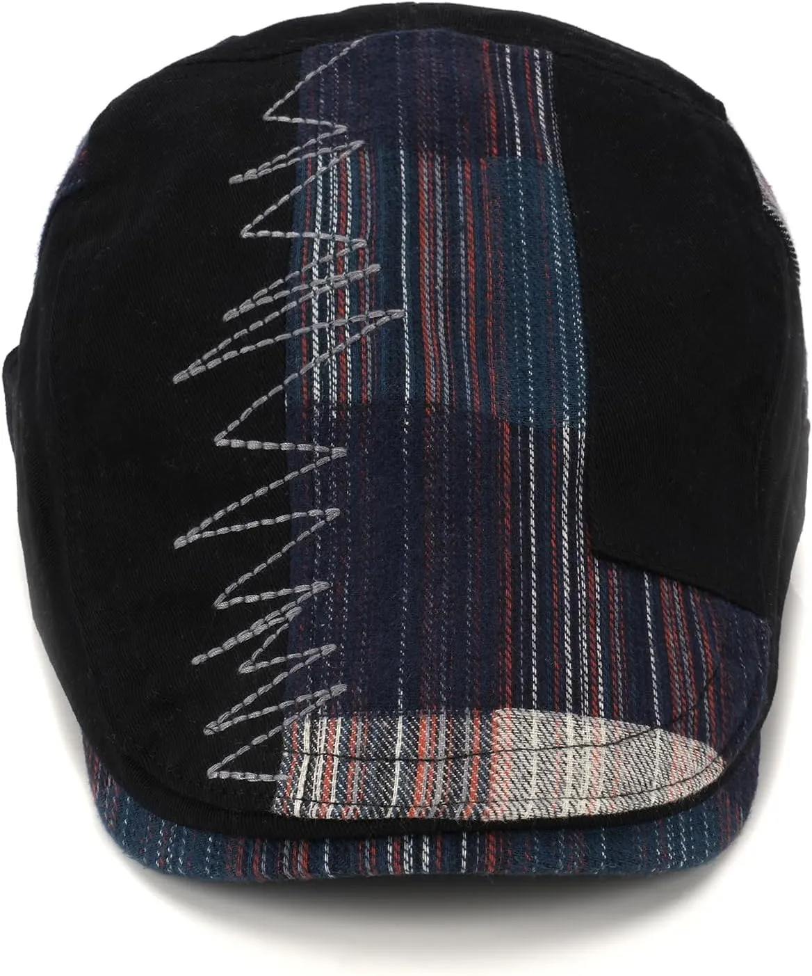 M MOACC Newsboy Cap for Men Beret Hat Cotton Buckle Adjustable Cabbie Gatsby Hats Driving Flat Caps