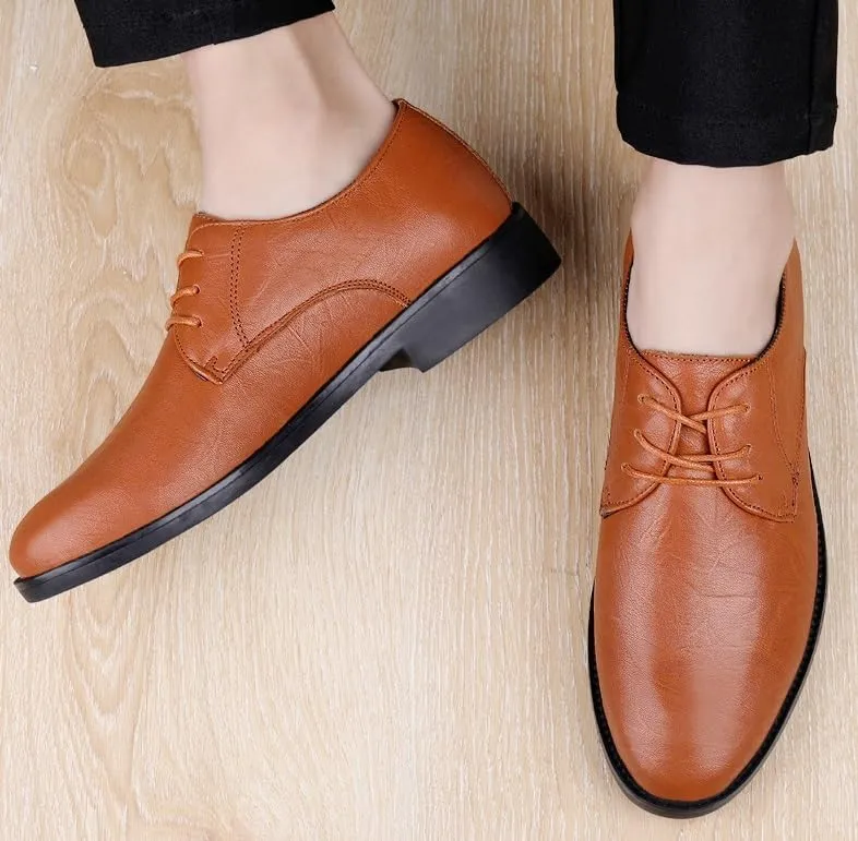 Man Brogue Shoes Men's Casual Retro Wedding Work Business Shoes Classic Pointed Toe Slip-On Shiny Checkered Comfortable Dress Loafers